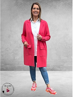 Only-M Blazer-Vest Gebreid Fragola
